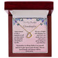 Granddaughter Delicate Heart Necklace