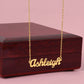 Granddaughter Personalized Name Necklace