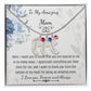 Mom Baby Feet Necklace