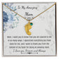 Mom Baby Feet Necklace
