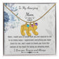 Mom Baby Feet Necklace