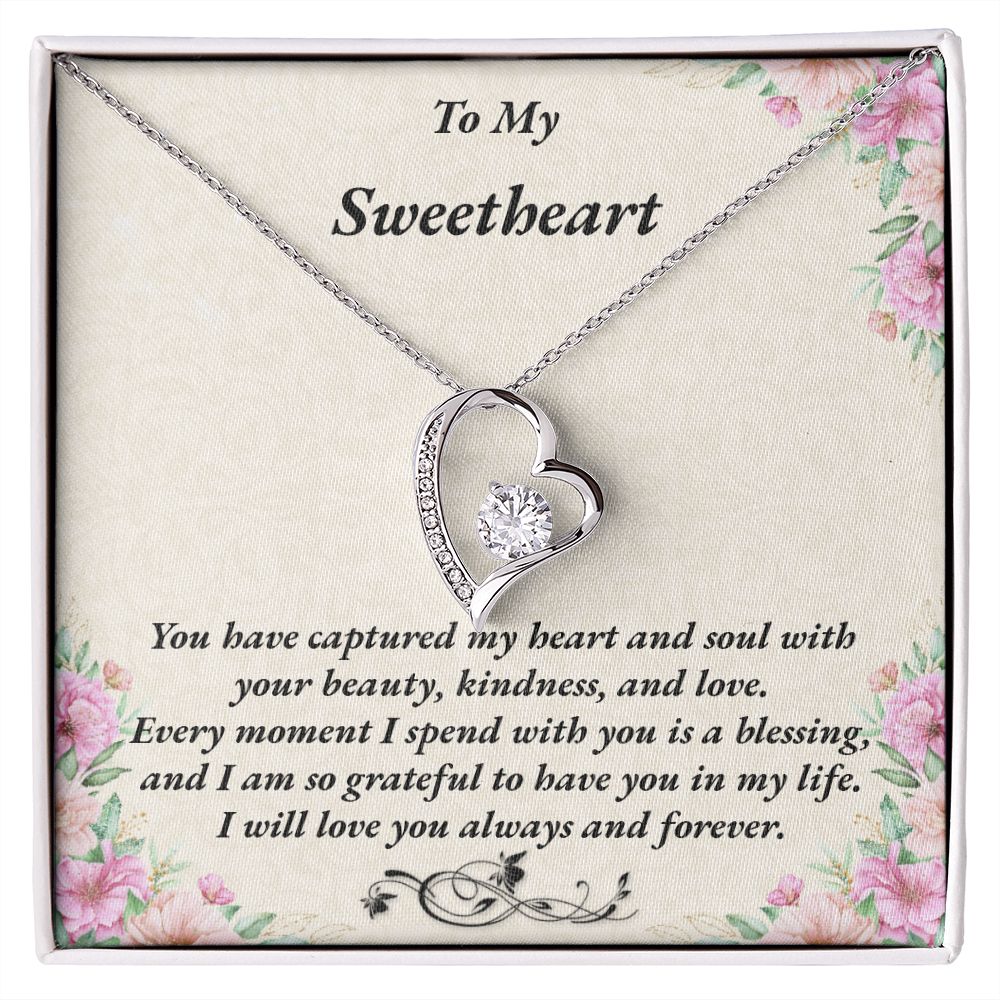Sweetheart Forever Love necklace