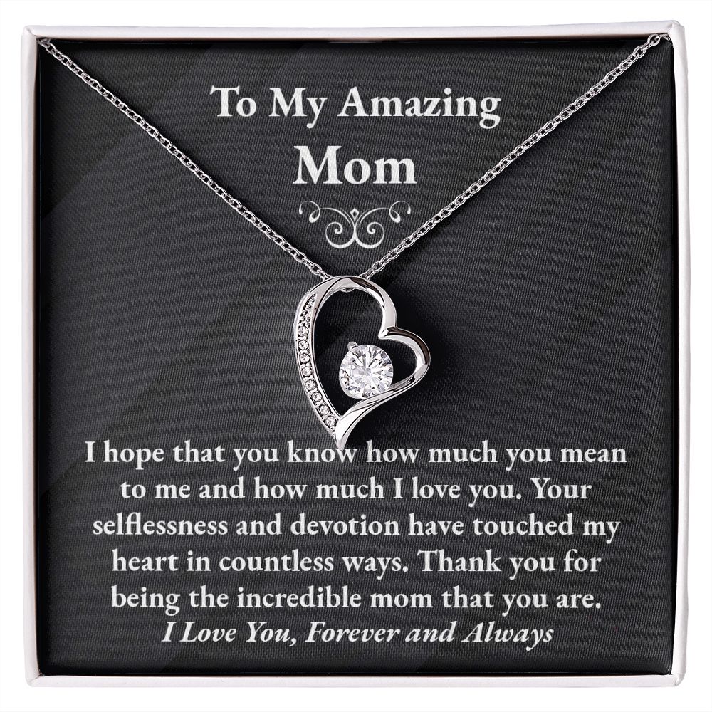 Mom Forever Love Necklace