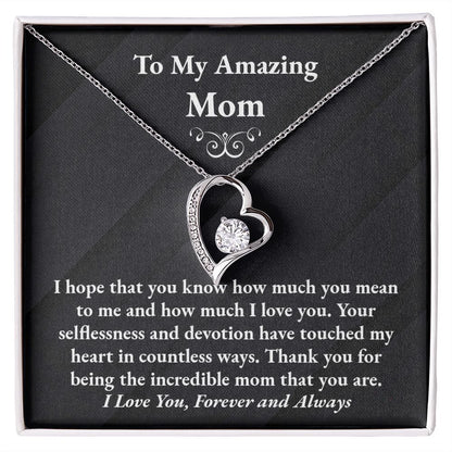 Mom Forever Love Necklace