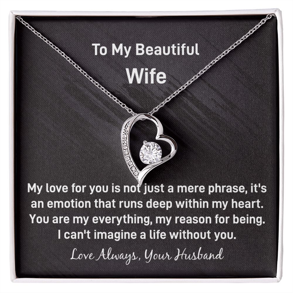 Wife Forever Love Necklace