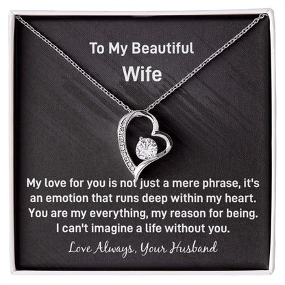 Wife Forever Love Necklace