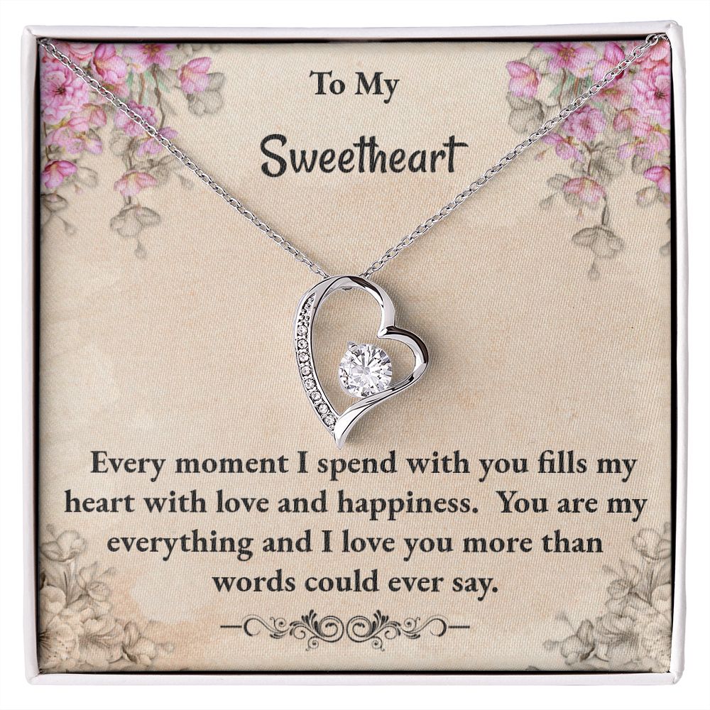 Sweetheart Forever Love Necklace