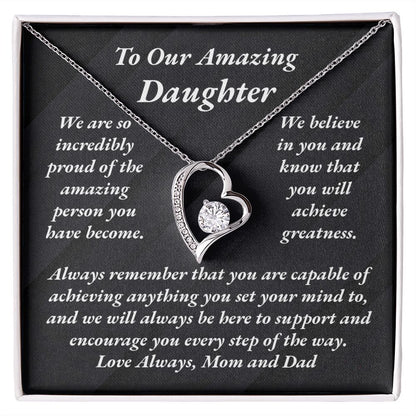 Daughter Forever Love Necklace