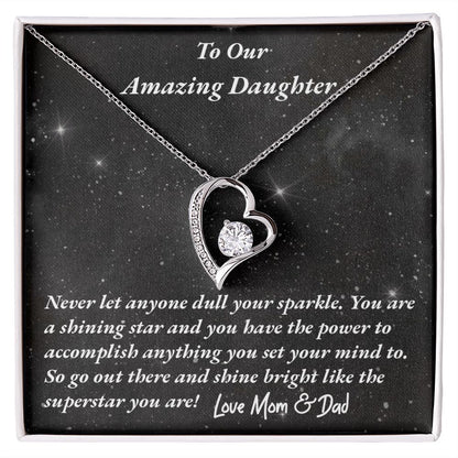 Daughter Forever Love Necklace