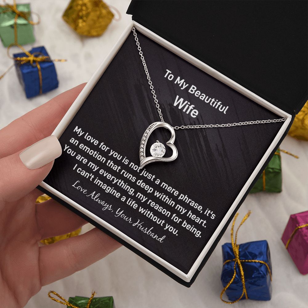 Wife Forever Love Necklace