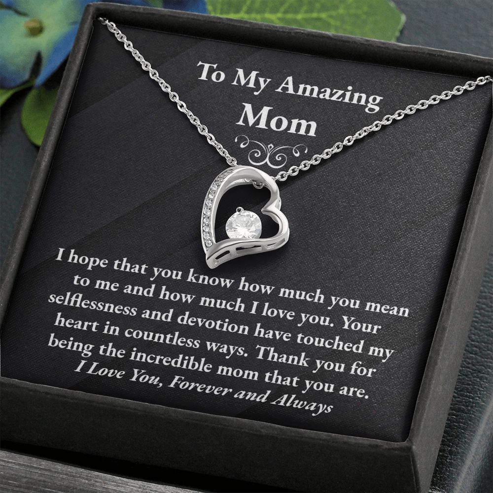 Mom Forever Love Necklace