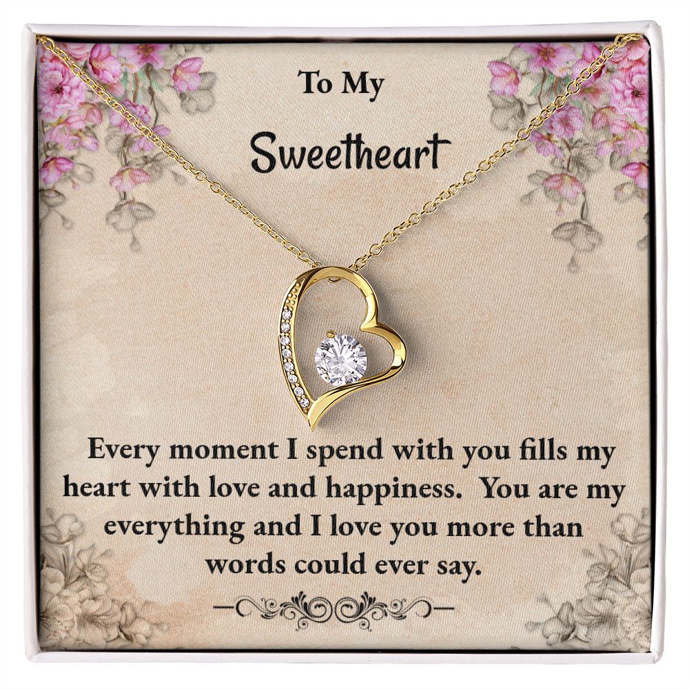 Sweetheart Forever Love Necklace