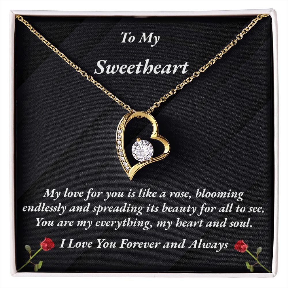 Sweetheart Forever Love Necklace
