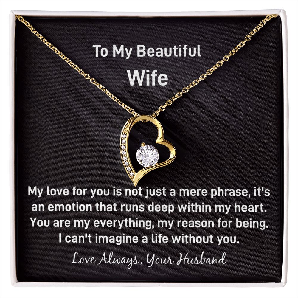 Wife Forever Love Necklace