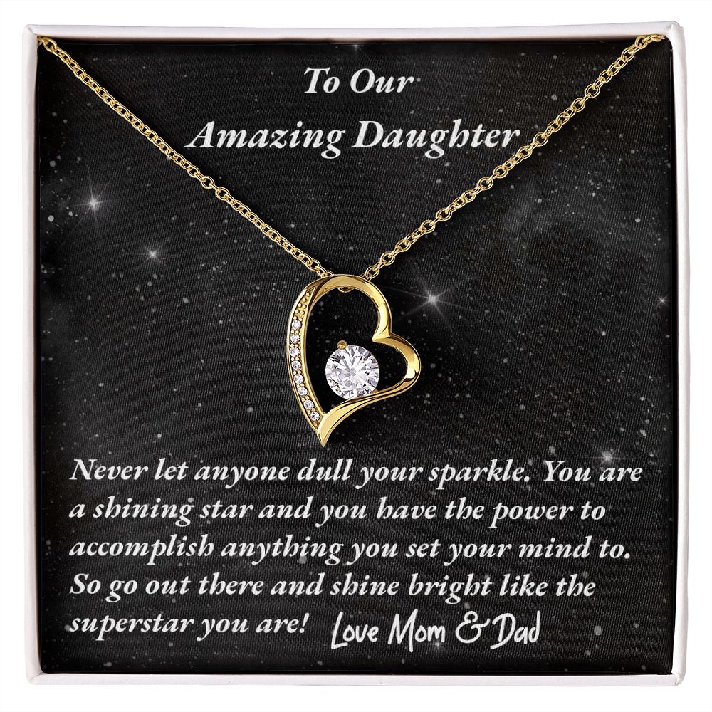 Daughter Forever Love Necklace