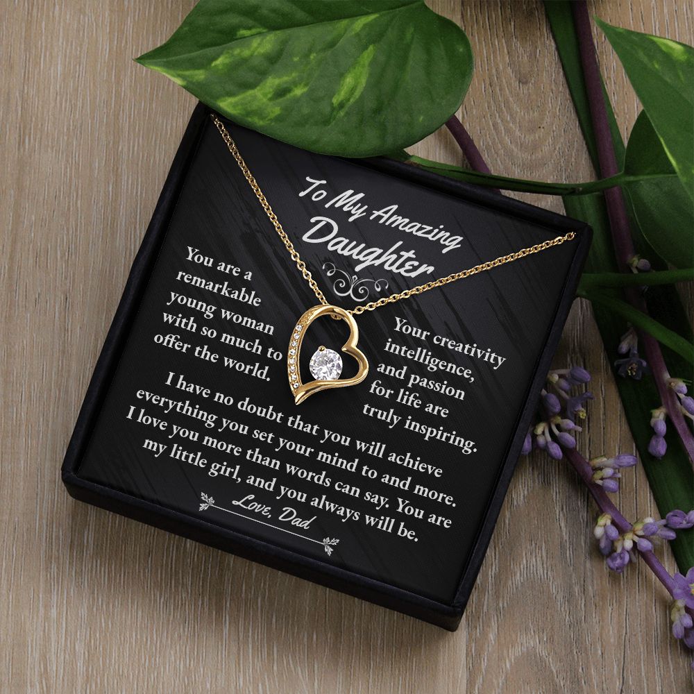 Daughter Forever Love Necklace