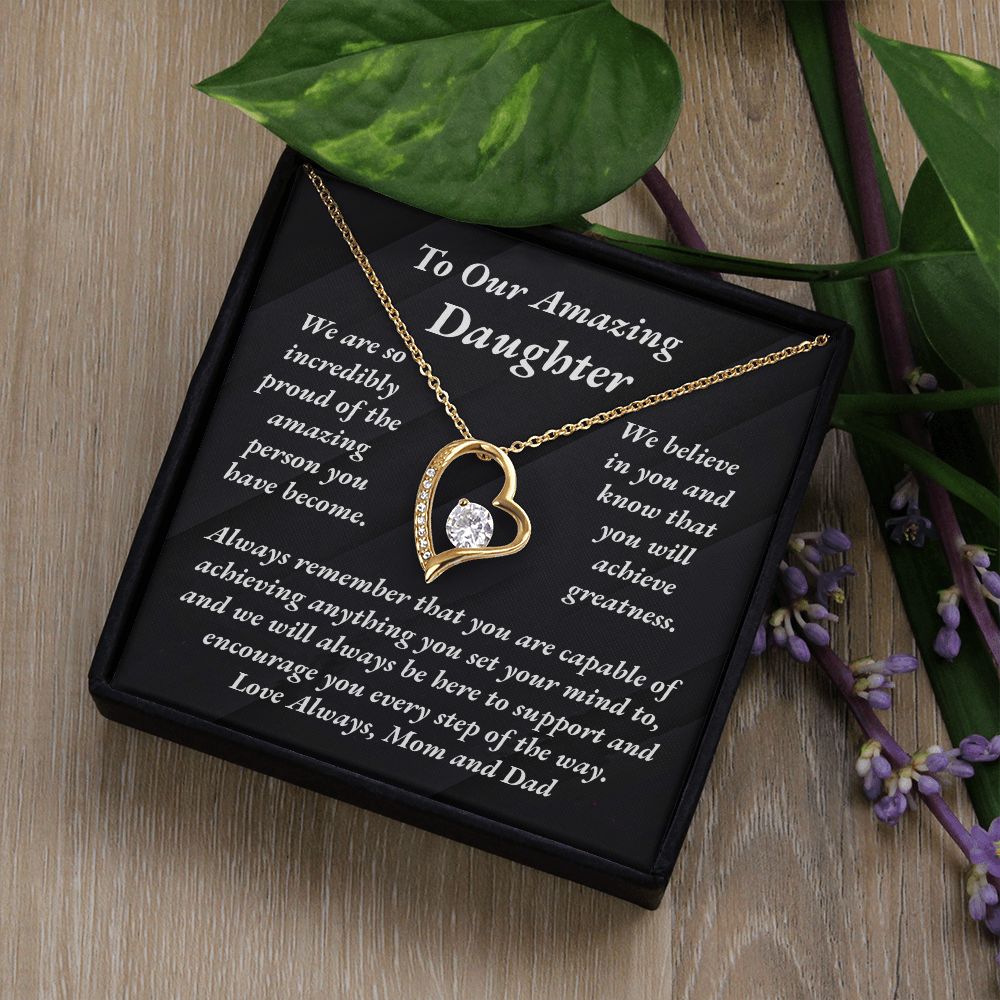 Daughter Forever Love Necklace
