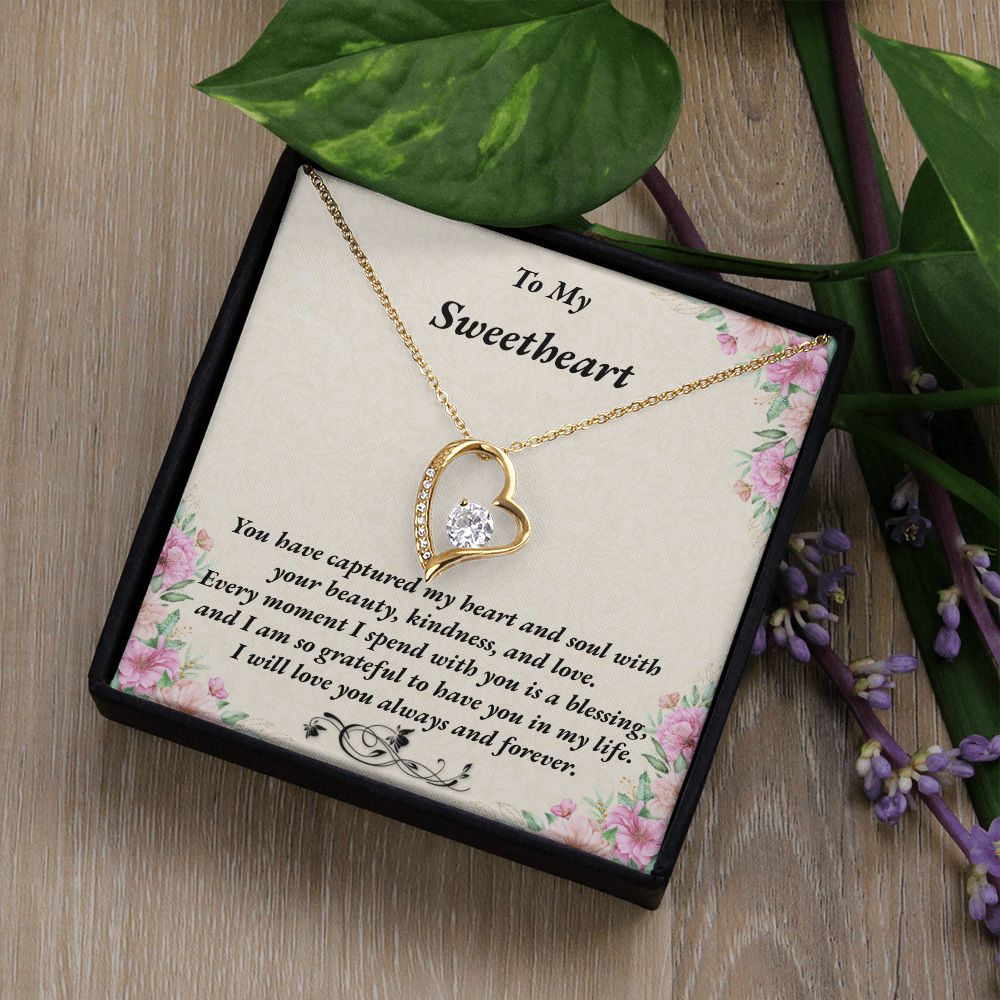 Sweetheart Forever Love necklace