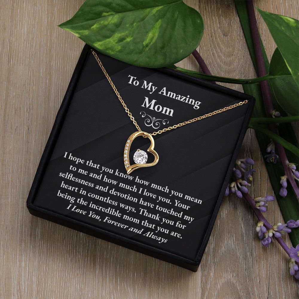 Mom Forever Love Necklace