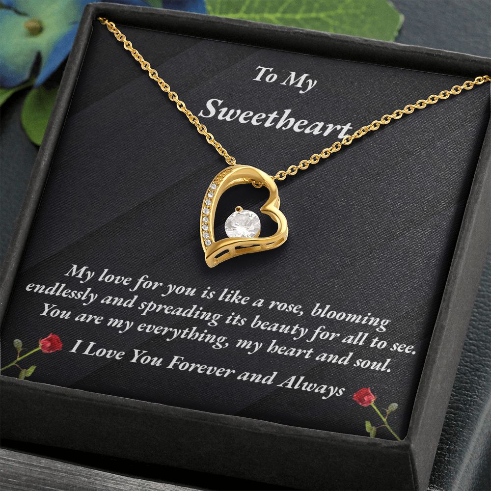 Sweetheart Forever Love Necklace