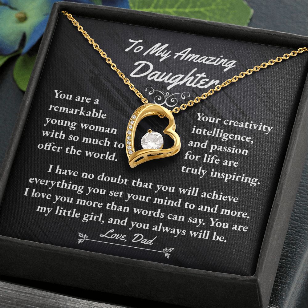 Daughter Forever Love Necklace